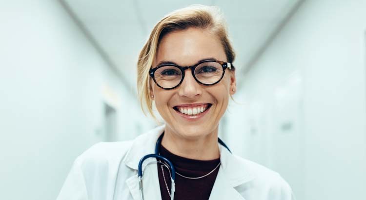 Ärztin im Krankenhaus